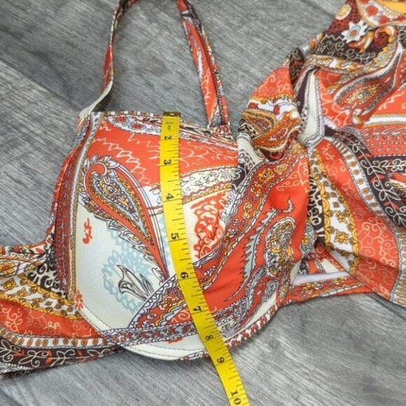 Sea Grove Plus Size High Waist Bandage Bikini Swimsuit Size 5XL - Picture 6 of 8